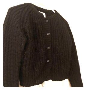 Medium black cropped urban outfitters sweater